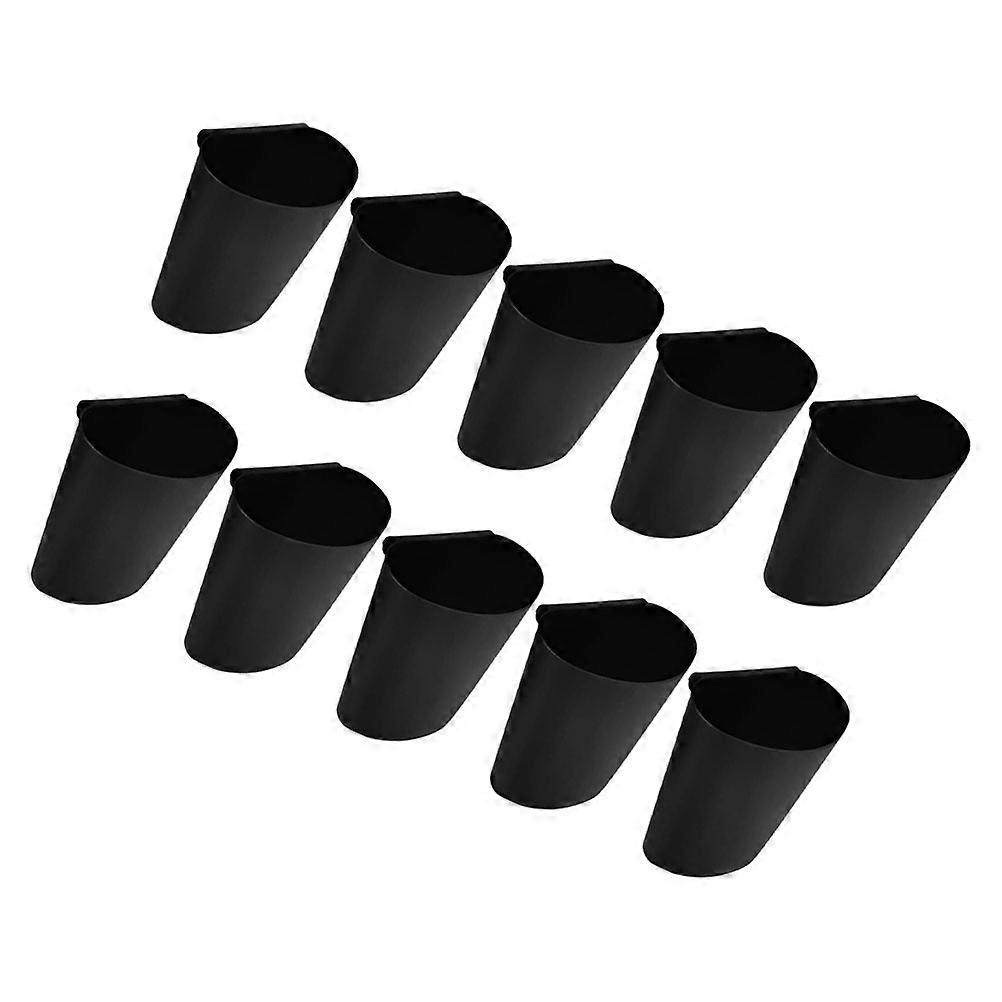 Cart Hanging Cup Holder for Storage Plastic Bucket 40Pcs Set