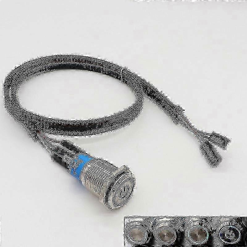 Pc Host Start Power Sw Button Switch Computer Reset Sw Button Switch With Cable