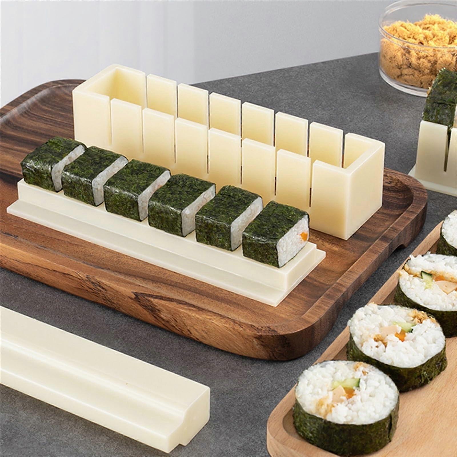 I Making Kit 5 Pcs Maker Different Shapes Roller Bring Fork And Spatula Suitable For Beginners Kimbap() White Kitchen Utensils Kitchen Essentials