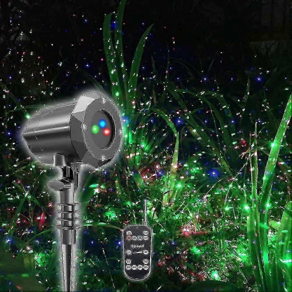 Vattentät julprojektorbelysning - Laserlampor för utomhusträdgård