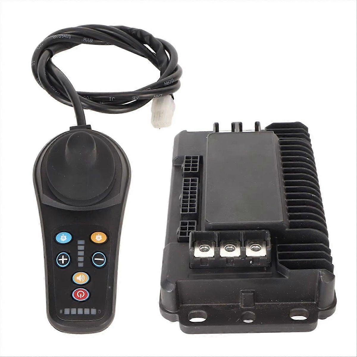 Wheelchair Joystick Controller with Brake 50A Smart 24V Power Wheelchair Joystick Controller for Intelligent Robot