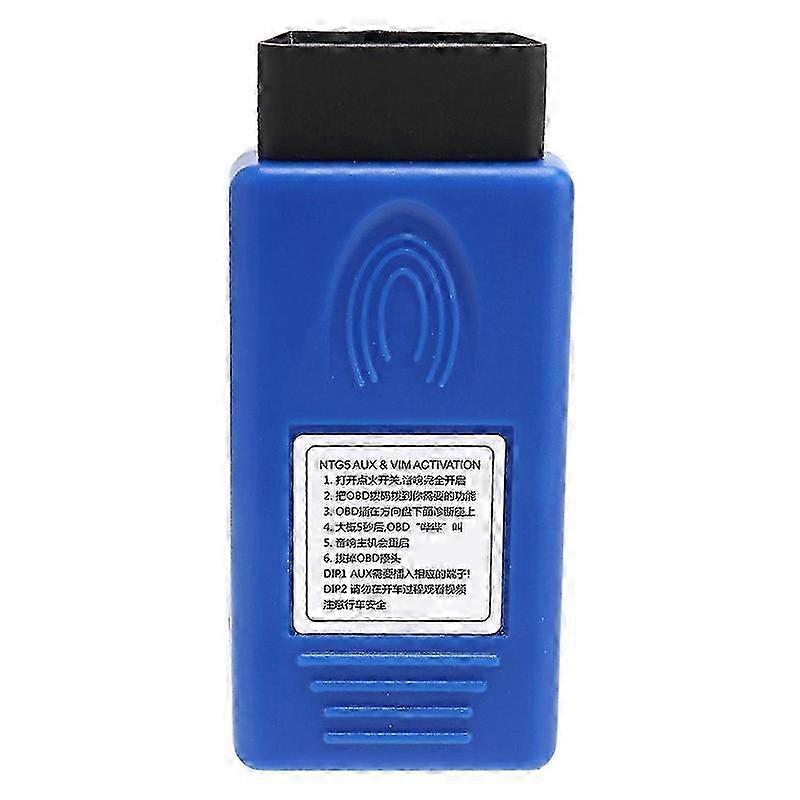 2025 NTG5.0 AUX Activator Tool for GLC C A E GLA W205 X253 W222 W447 OBD AUX & in Activator