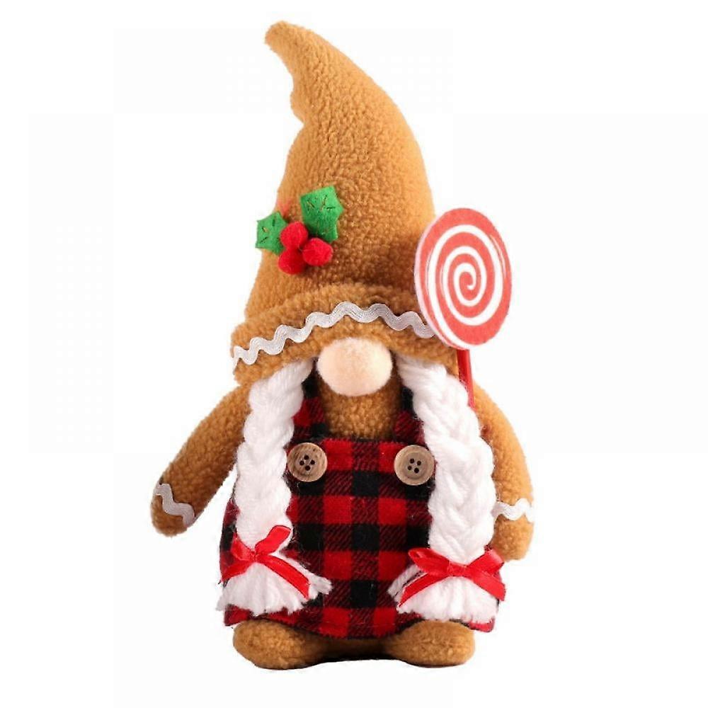 Gingerbread Man Gnome Table Decoration, Christmas Decoration