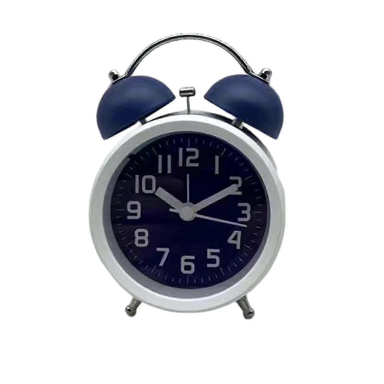 25-26 New Alarm Clock With Backlight Gentle Lights Time Display Nordic Style Living Room Desktop Ring Clock Ornament Home Decor