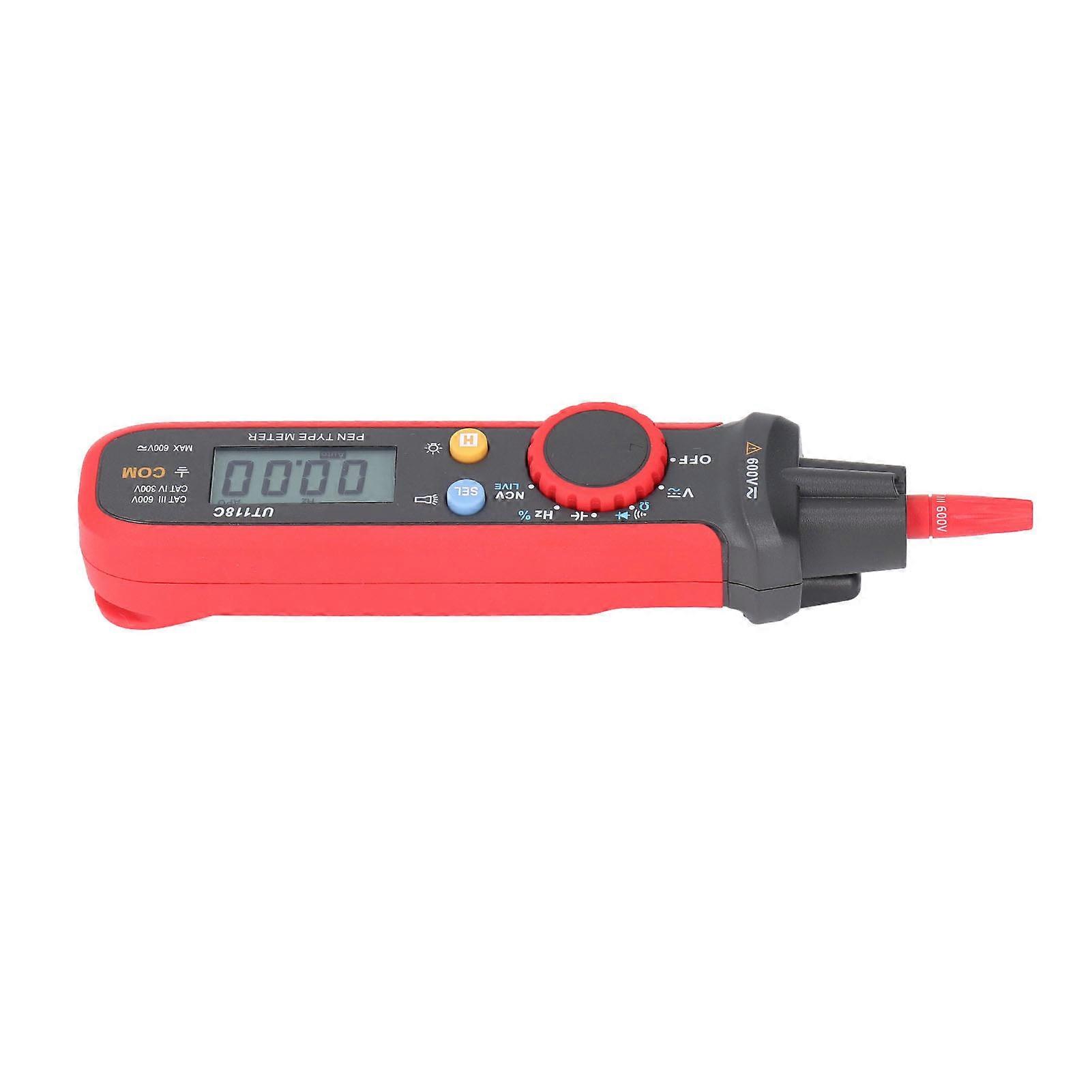 Pen Type Digital Multimeter Multifunctional High Accuracy AC DC Voltmeter Ammeter Ohmmeter 