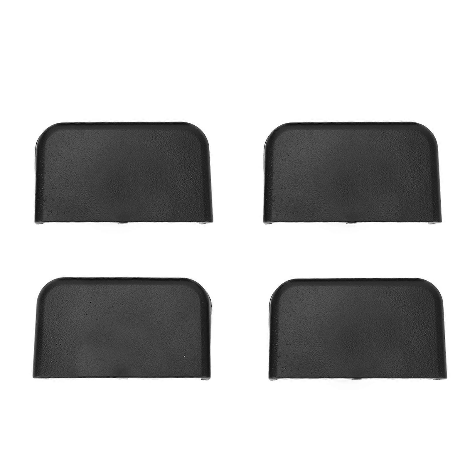 4Pcs Rear Seat Slide Rail Anti Kick Plug ABS Impact Resistant Replacement for Tesla Model 3 Y 