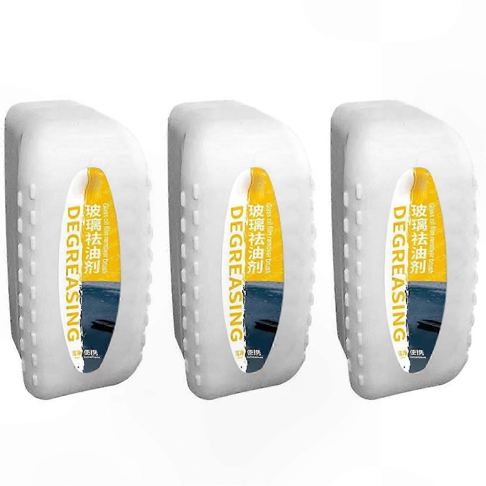 Integrated Car Care Brush with Leakproof Cover for Glass and Oil Film Removal