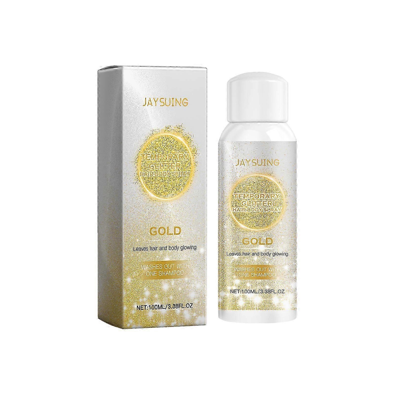 Gold And Silver Glitter Spray Series Long