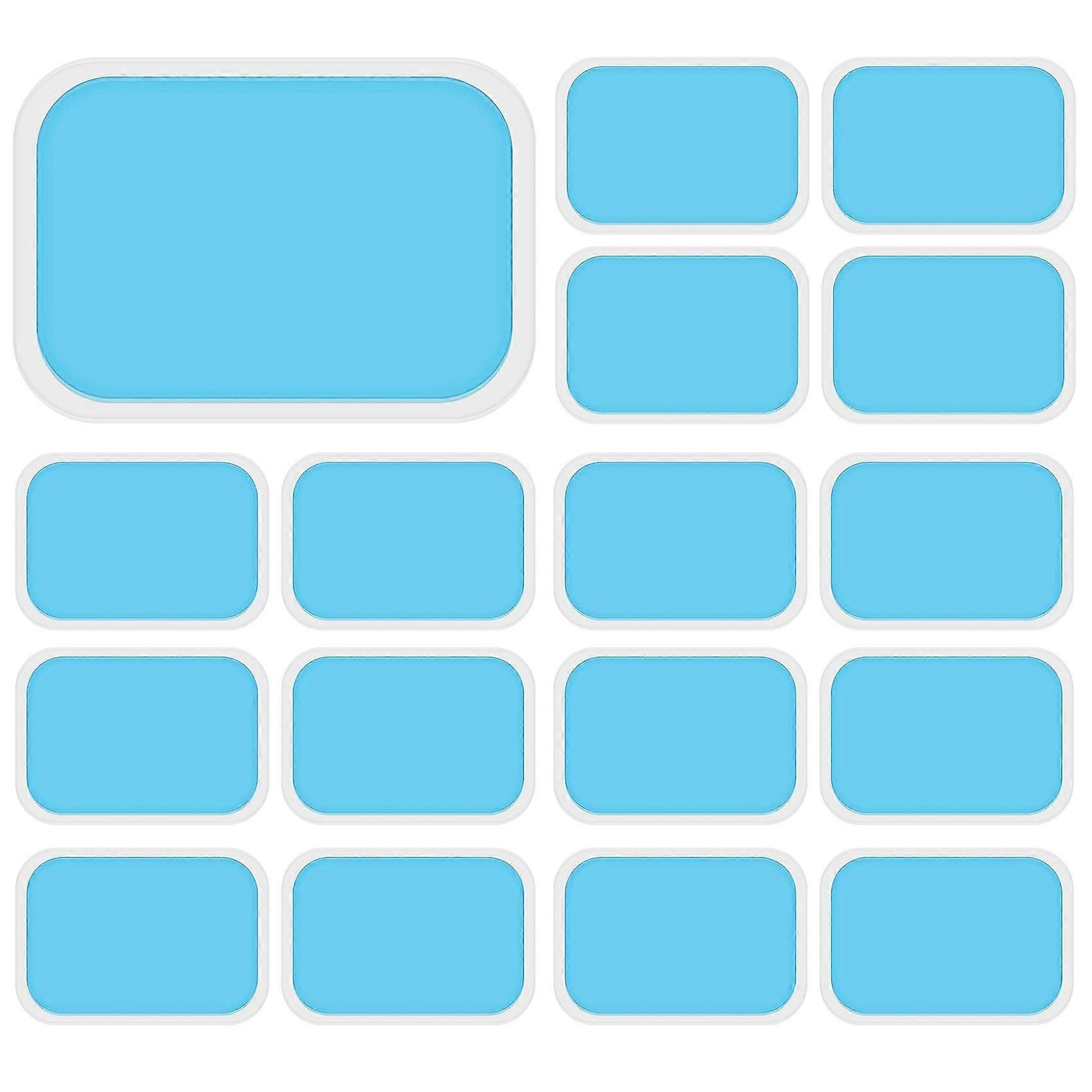 100PCS EMS ג'ל פד, אלקטרודה ג'ל החלפת פד, EMS סופג ג'ל ג'ל, אביזרי בטן