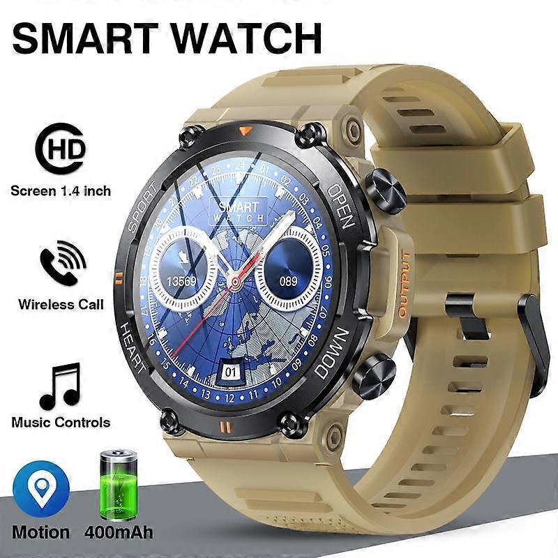 1.4 Inch HD Smartwatch, 1 Count Fashionable Smartwatch with BT Calling & Check Weather, Sports Tracking Smartwatch for Android and iOS, Spor