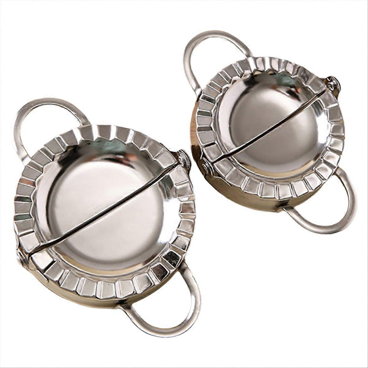Dumpling Maker Stainless Steel Dumpling Mold Empanadas Ravioli 2pcs