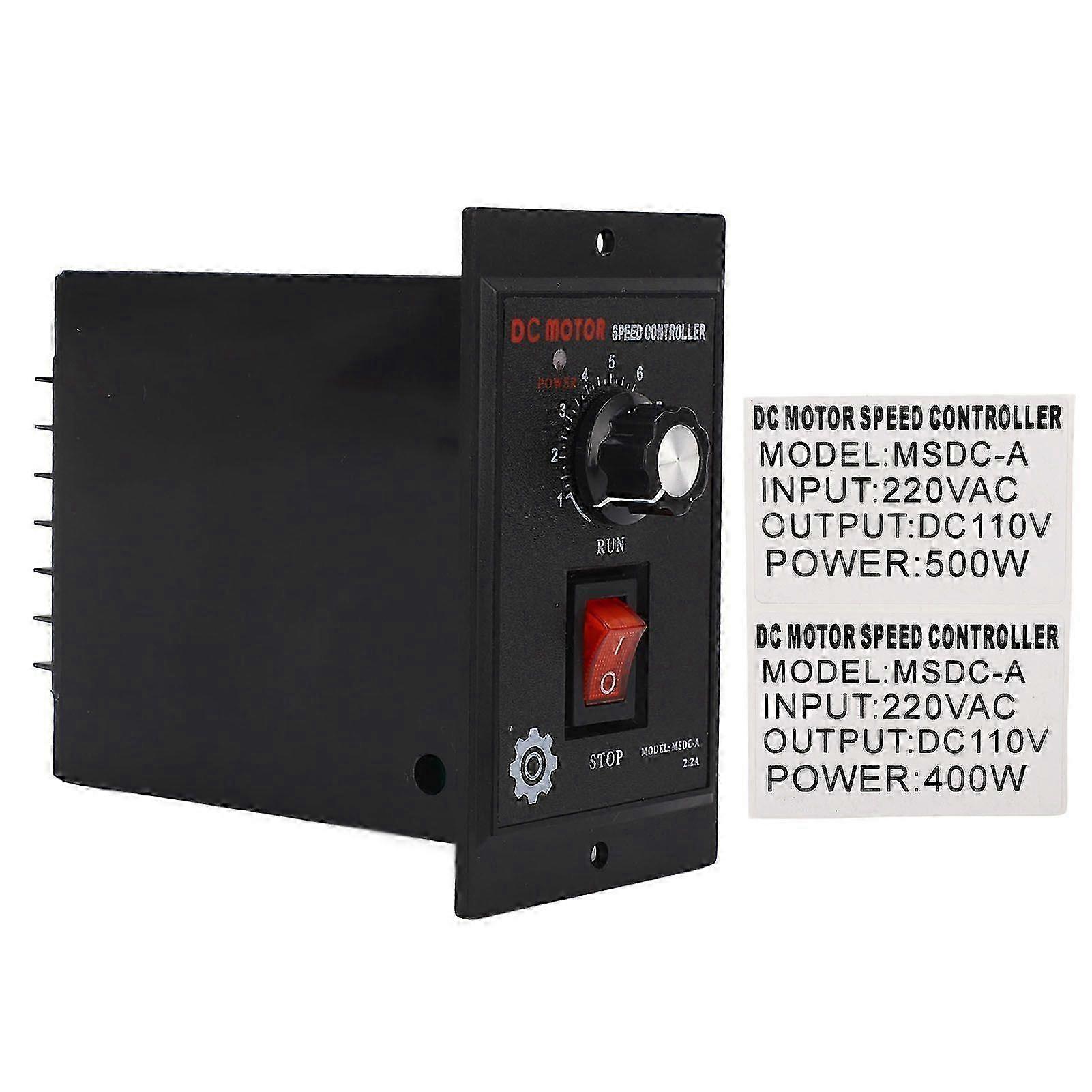 Motor Speed Controller Electric Motor Speed Regulator Module Input 220VAC Output 110VDC 500WHwy