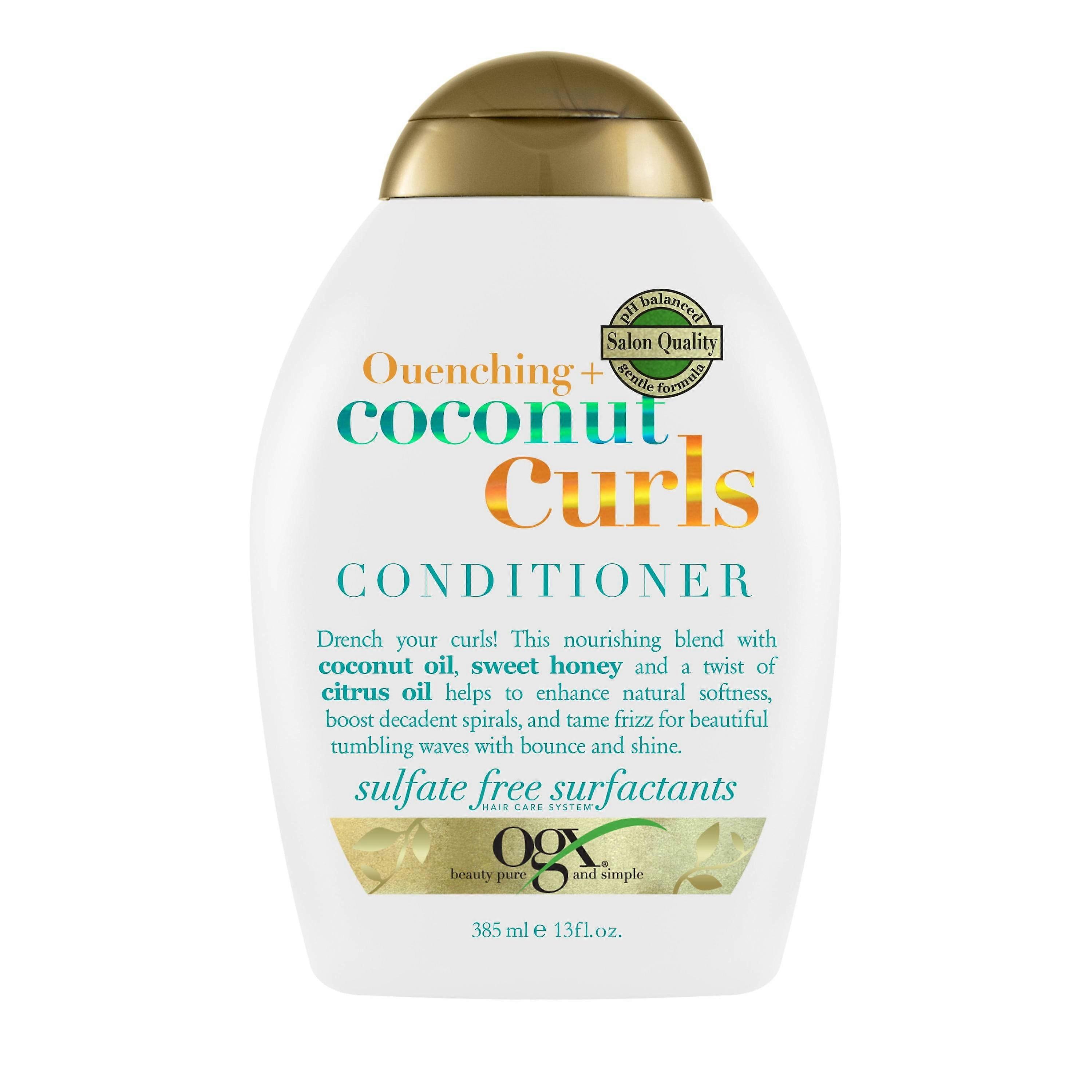 Ogx Quenching + Coconut Curls Curl-defining Conditioner, 13 Oz