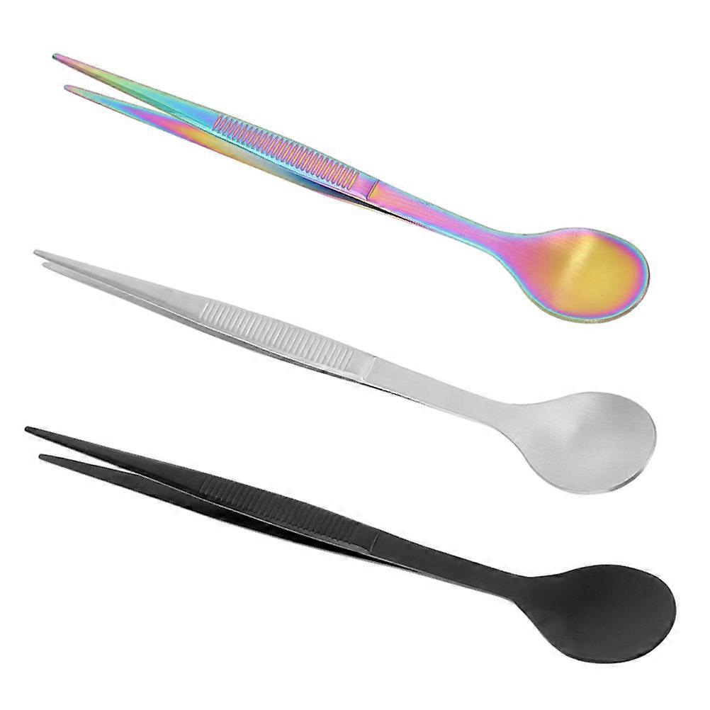 Chef's Essential Integrated Tool For Tasting And Sampling Assorted Color Design 17.30X2.50X0.20CM 3Pcs