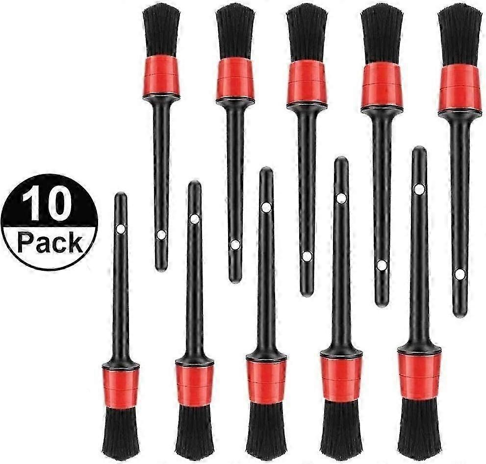 car cleaning brush set 10pcs for detailing