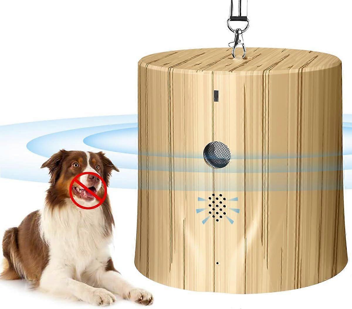 Anti Bark Device, Ultrasonic Dog Training Repeller with Recording Playback, Effective and Safe Barking Deterrent for Large, Medium and Small Dogs