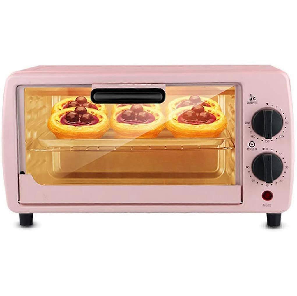 Mini Oven 9L 600W Adjustable Temperature 0230°C with 60min Timer for Home Baking 3Layer Electric Countertop Oven