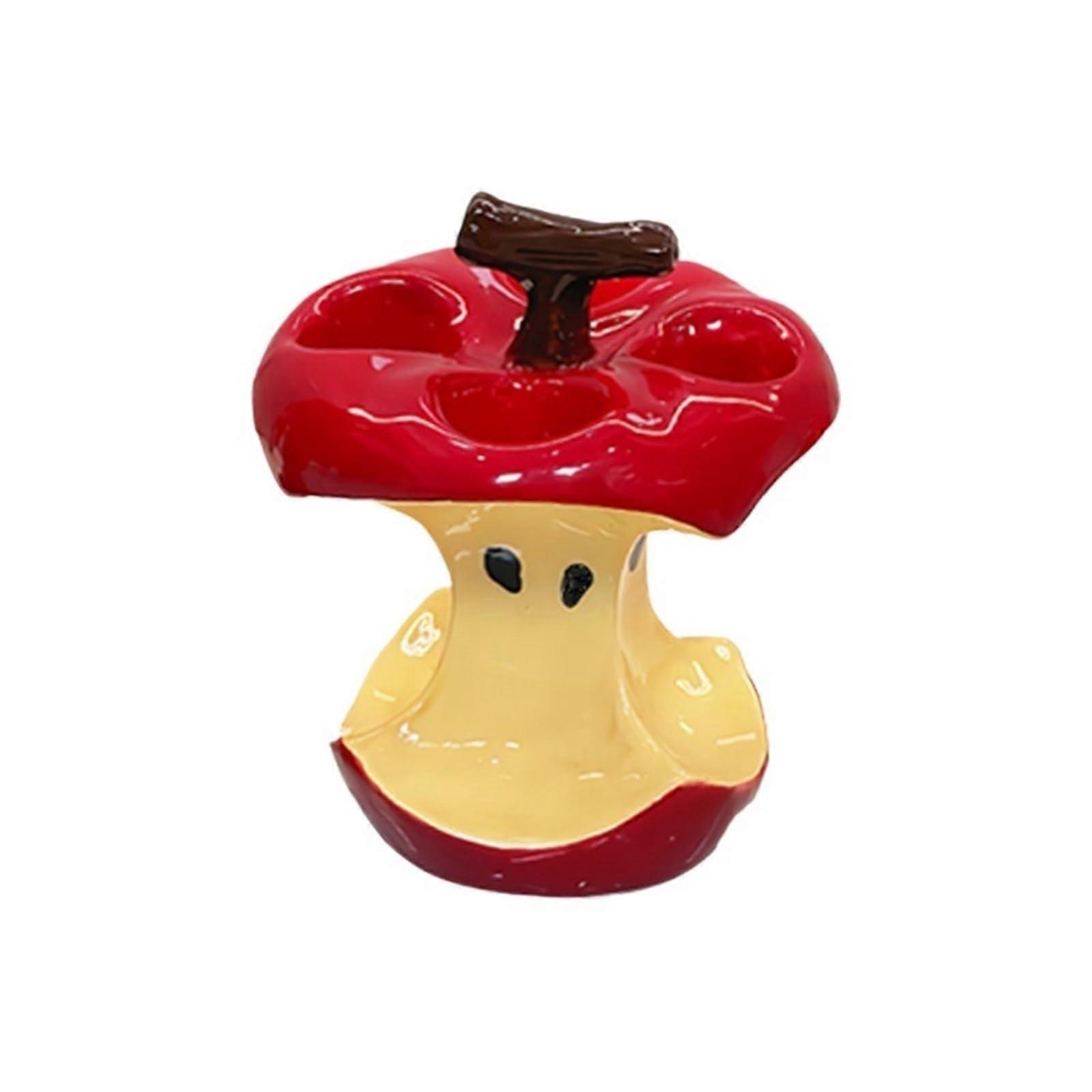 Ceramic Toothbrush Holder with Storage Rack for Bathroom Countertop Organization