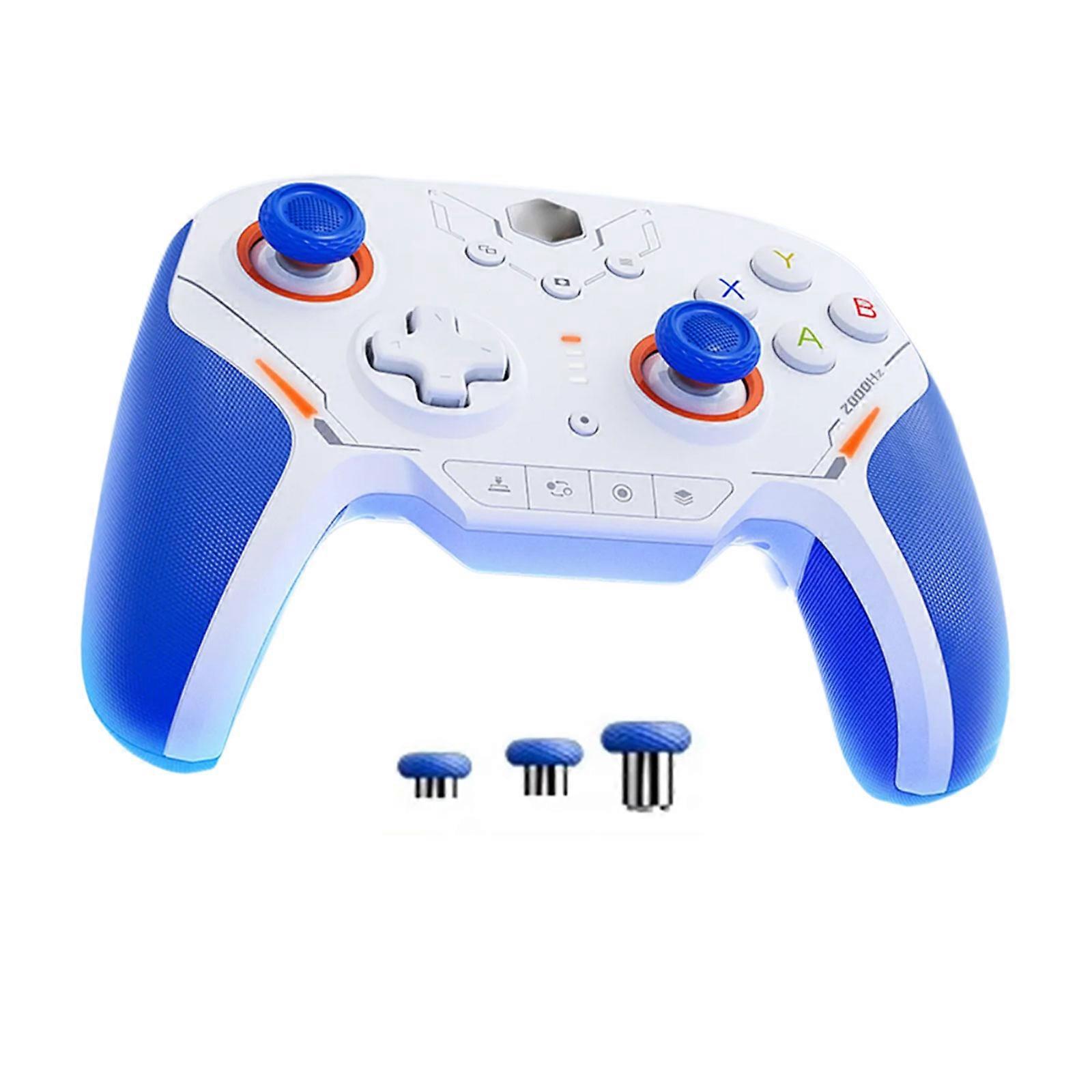 2000Hz Somatosensory Game Controllers with Back Buttons for PC Wireless Controller Mechanical Keys Gamepads Multicolor