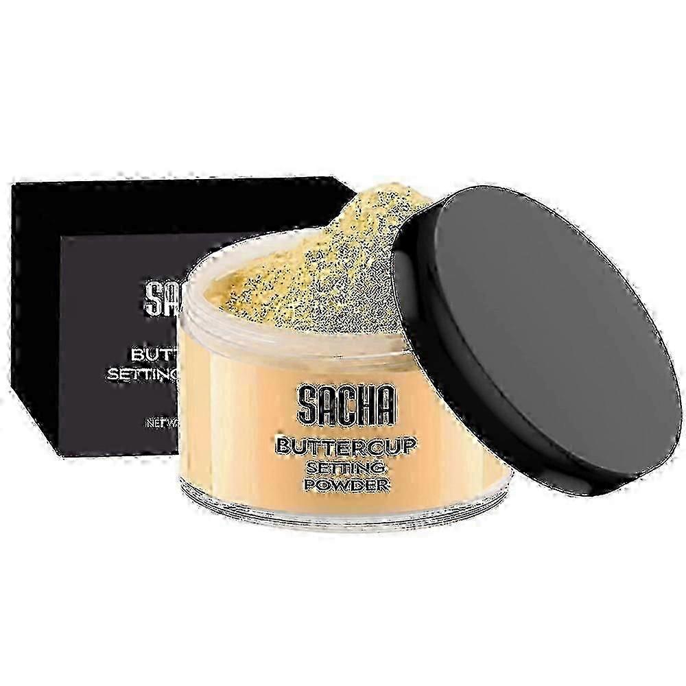 2PCS New Sacha Buttercup Setting Powder - Finely Milled and Flash-Friendly bogo
