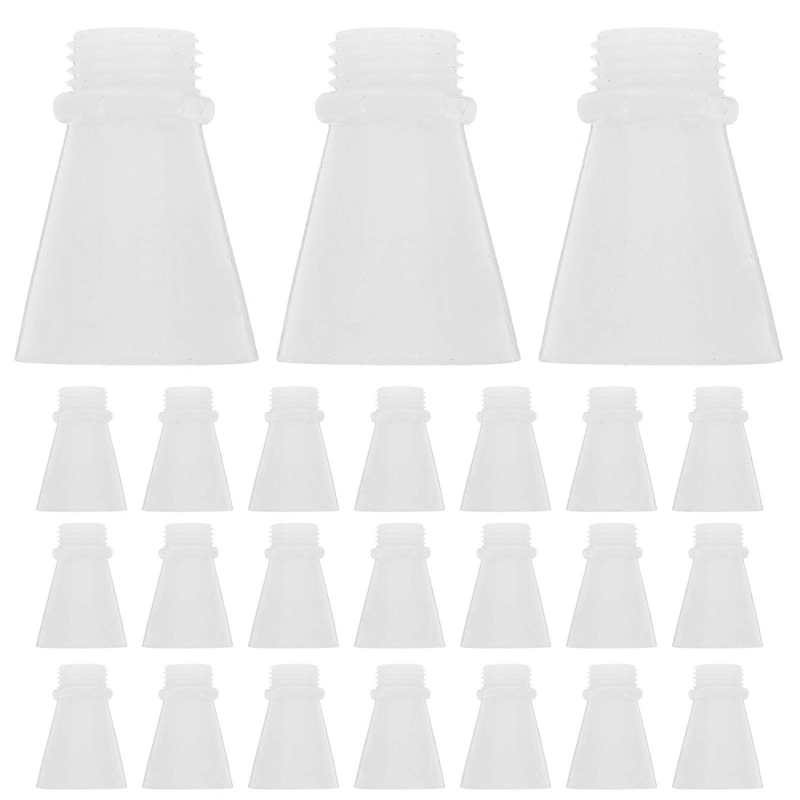 Transparent Fire Extinguisher Nozzle Replacement Plastic for Fire Extinguisher 50Pcs