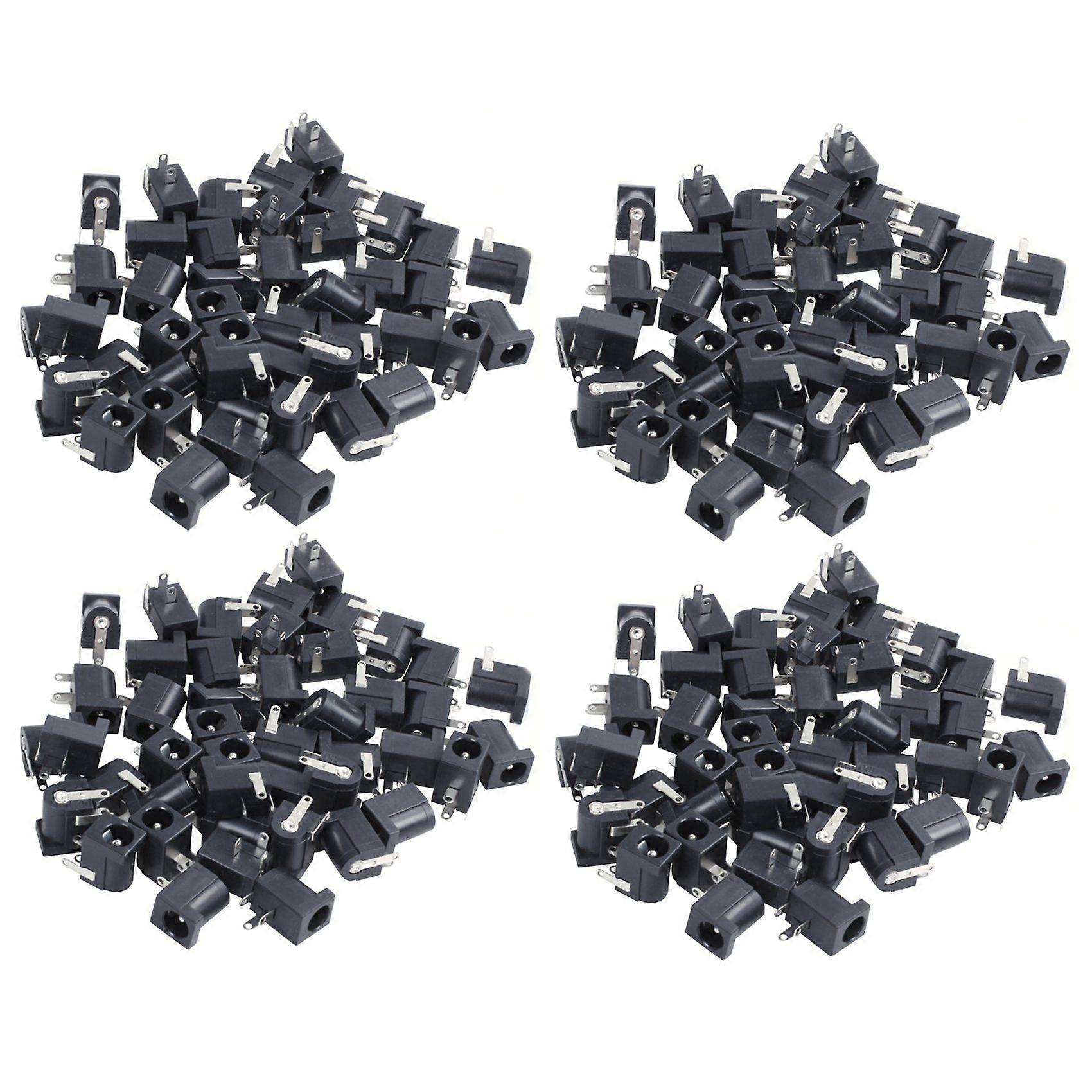 180 Pcs DC Power Jack Socket 2.1mm x 5.5mm Barrel-Type PCB Mount DC-005
