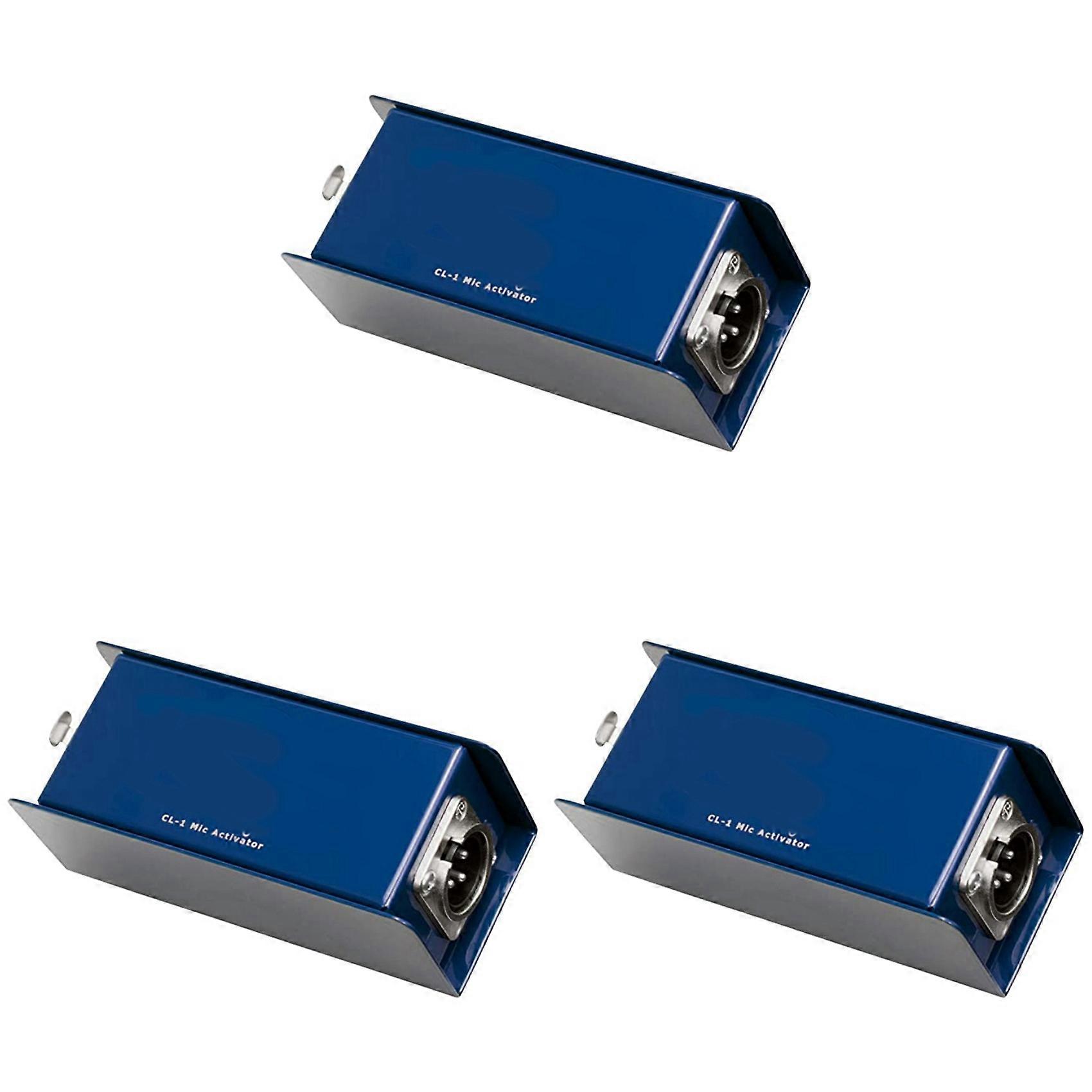 3X Cloud Microphones - Activateur de microphone Cloudlifter CL-1 - Gain de préampli microphone ultra-propre