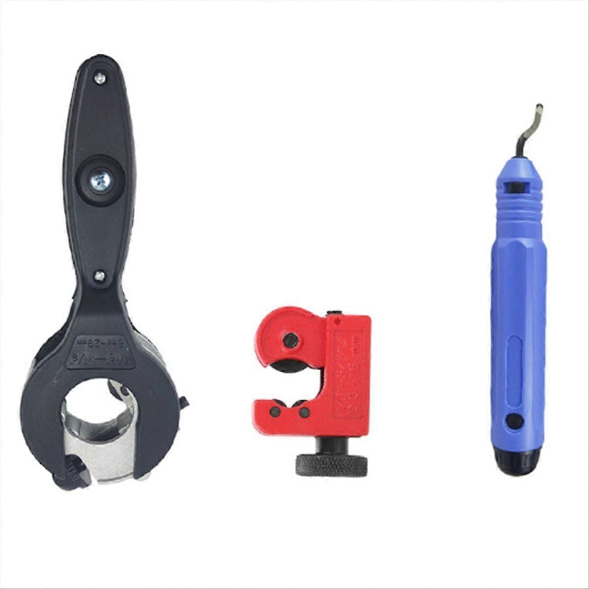 Scissors Tube Cutter PVC/PU/PP/PE Hose Cutting Hand Tool 3-Pcs