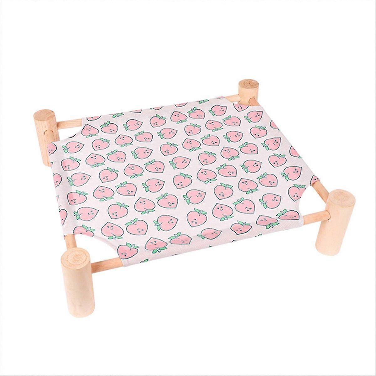 Cat and Dog Hammock Cat Hammock Elevated Cooling Bed Pink