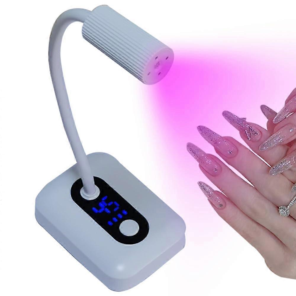 UV LED Nail Lamp with Auto Sensor, 3 Timer Settings, LCD Display for Gel Nail Drying