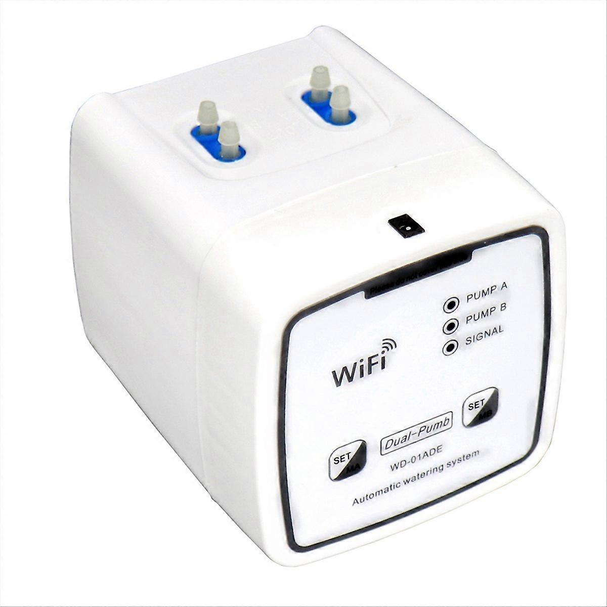 WIFI Hydroponic Equipment Intelligent Watering Device Double Pump Timed Automatic Drip Irrigation System