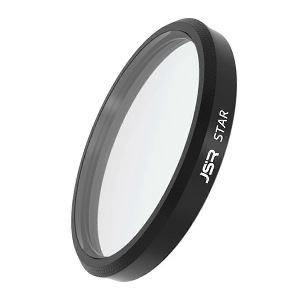 JUNESTAR JSR-1030-17 STAR Filter Compatible For Insta360 GO 3 Action Camera Waterproof Camera Lens Filter