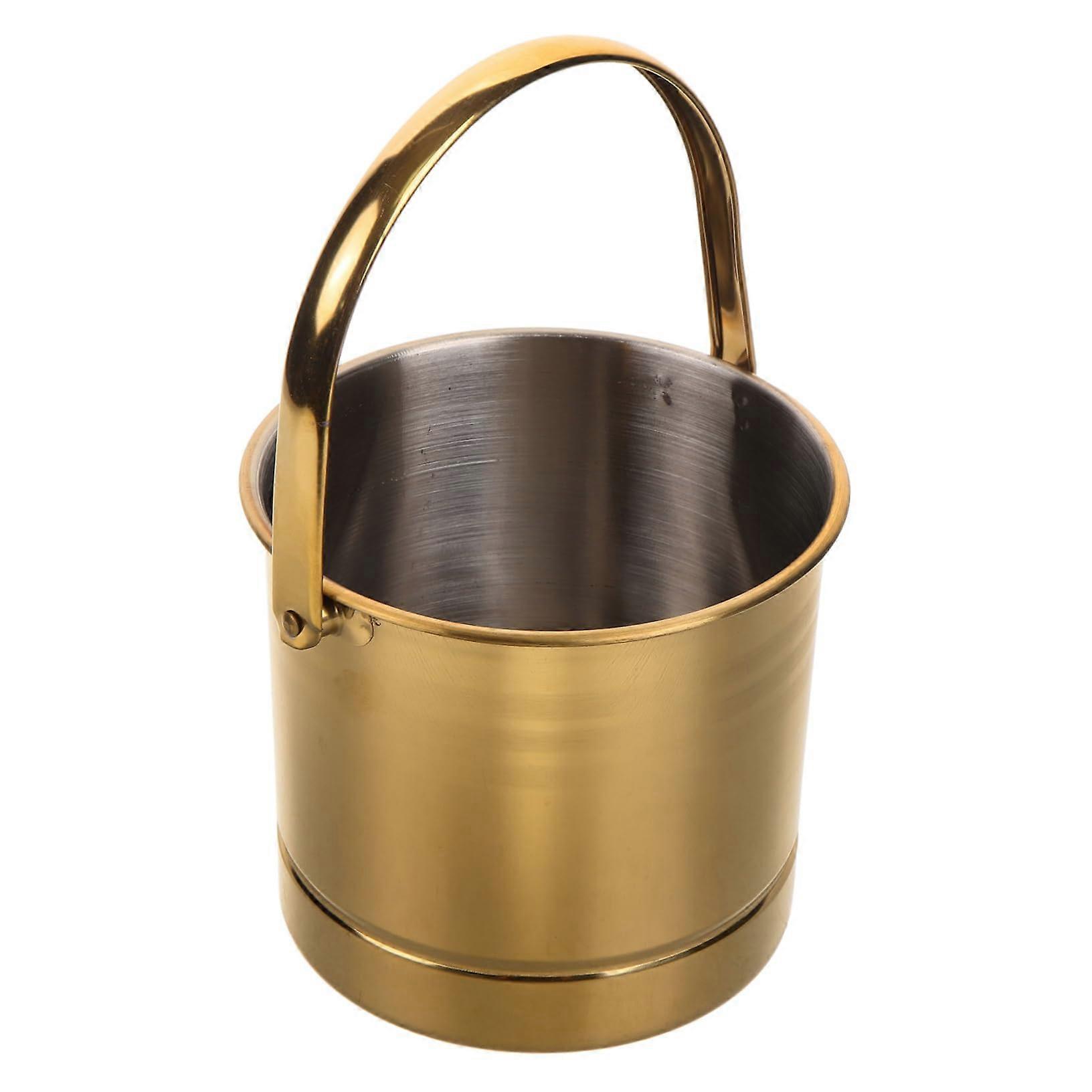 Portable Ice Bucket for Wine and Beer with Scratch Resistant Design for Home Parties and Events
