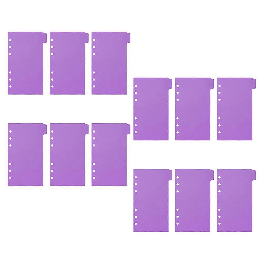 Office Folder Dividers for Binder 2Sets of A6 Reusable Page Dividers