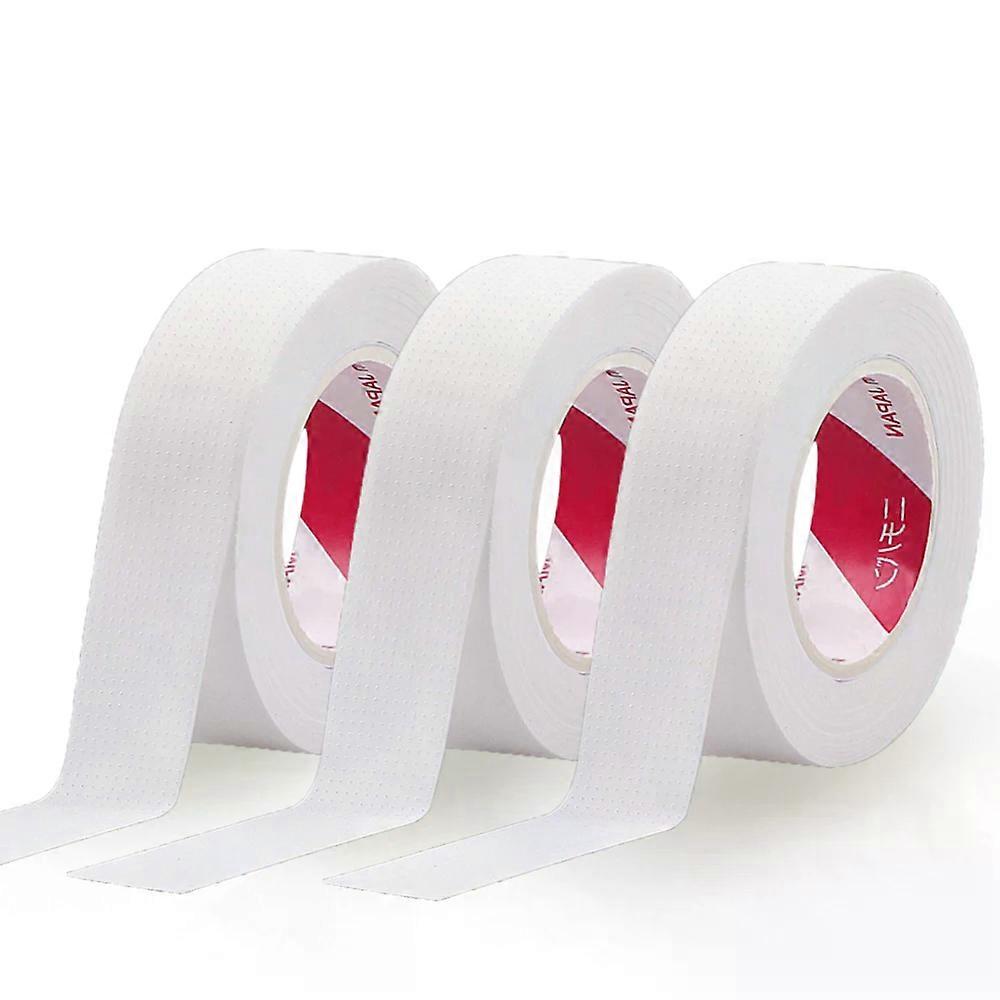 2/3 Rolls Japanese Insulating Tape for Eyelash Extension Lint Free Under Eye Pads Breathable Non-woven Tape Paper Eyelash Patch