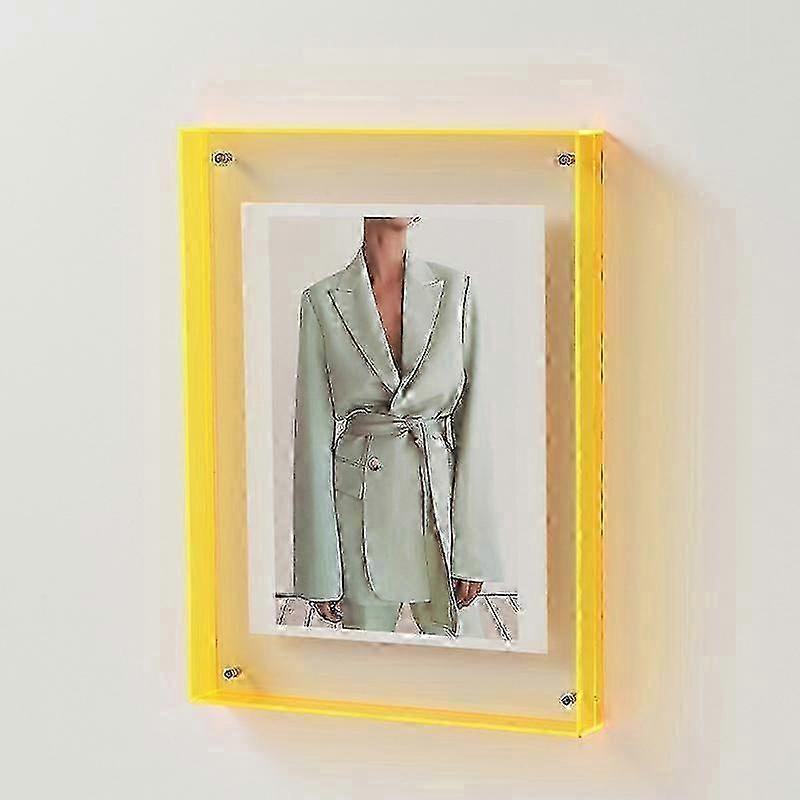 Clear Acrylic Picture Frame for Wall Display, Ins Trend Design