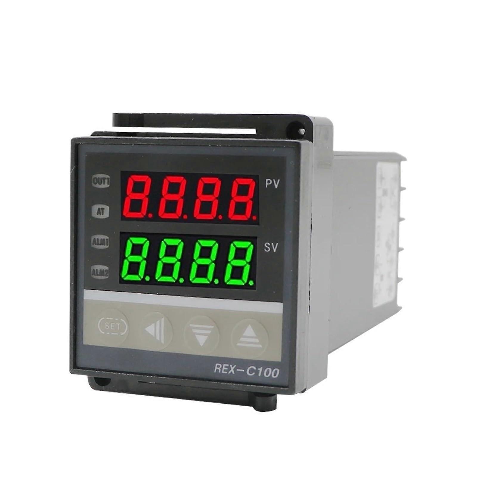 C100 PID Temperature Controller with SSR Output and PT100 J Type Probe for Precise Control