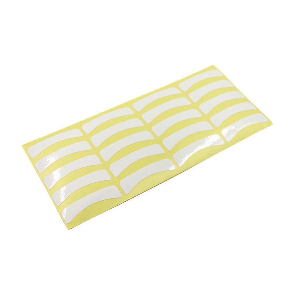 Extendable Under Eye Pads for Makeup with Absorbent Paper Material Multi Color 100pcs