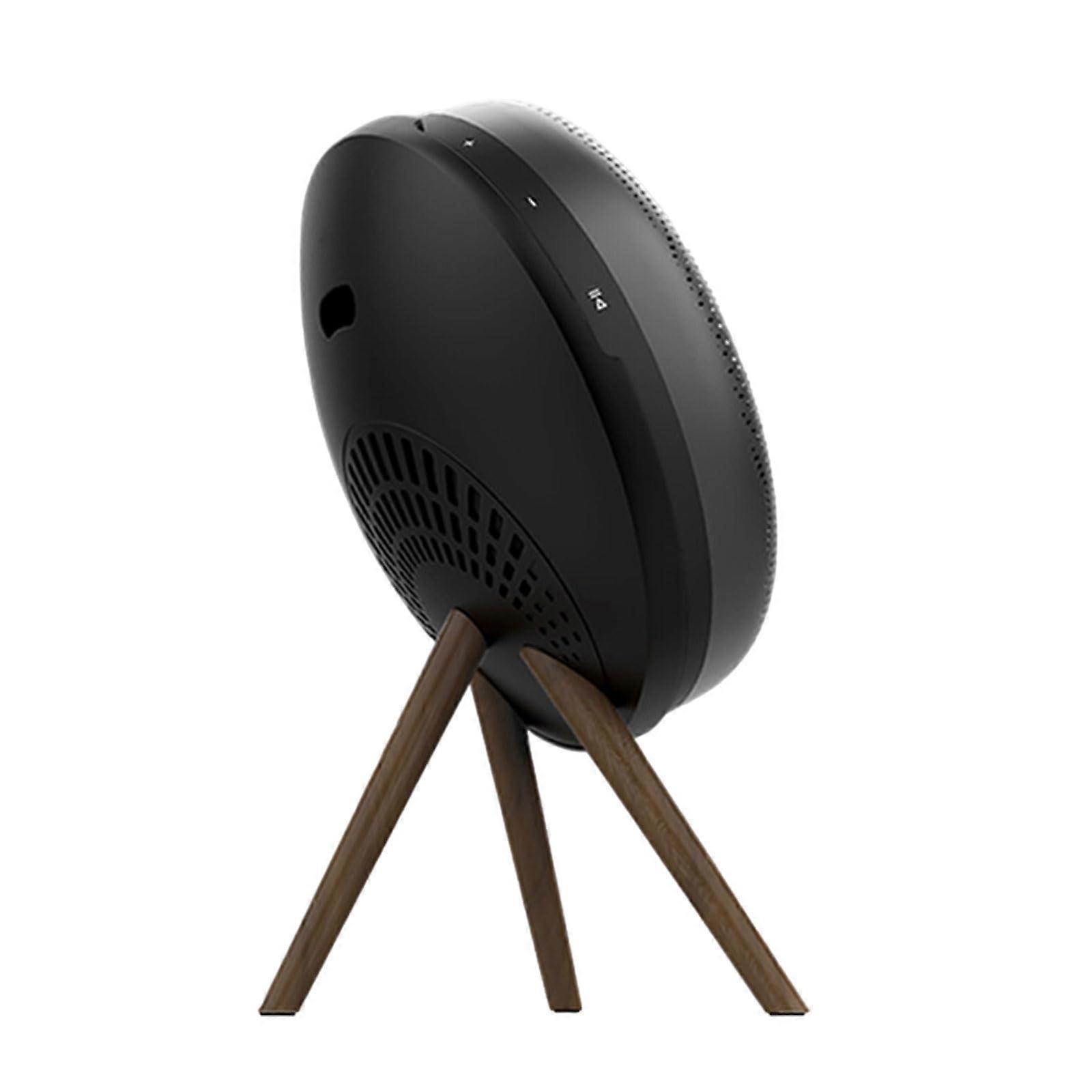 Loudspeakers Stand Desktop Speaker Stand AntiScratch Base Easy Installation Black Maple Texture
