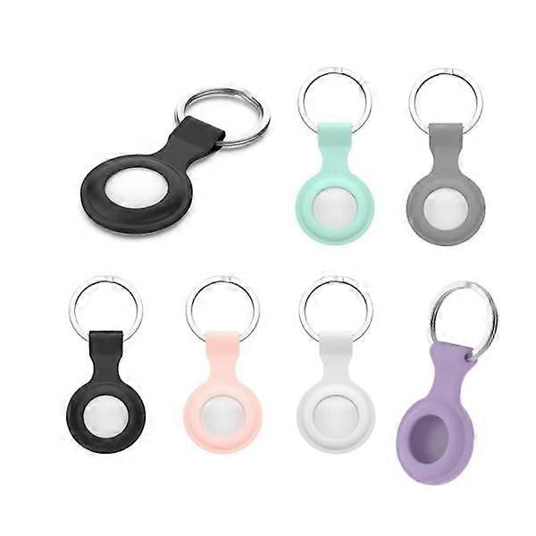 Airtag Case - 5 Colors with Keychain Light Pink