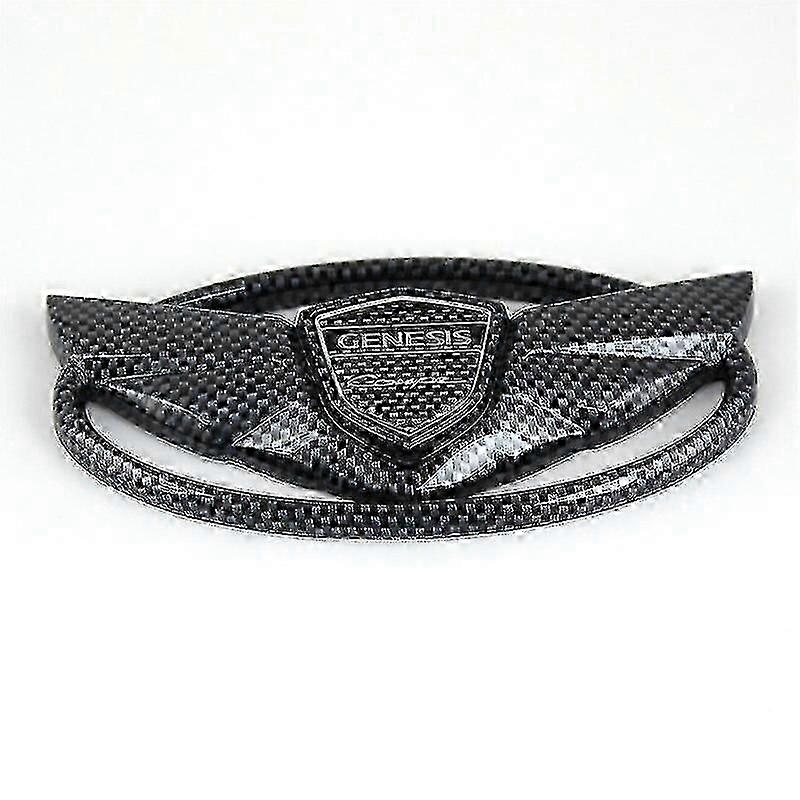 High quality1pc GENESIS Coupe WING Auto Hood Car FrontTrunk Rear Lid Emblem Badge for GENESIS COUPE 2010-2015