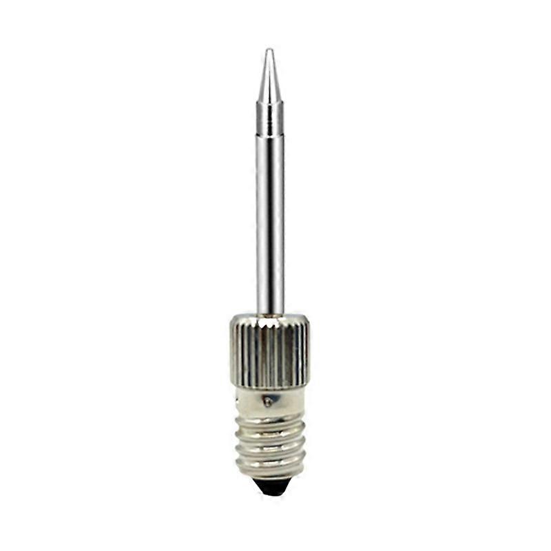 Welding Soldering Tips USB Soldering Iron Head Replacements Threaded Soldering Tip Fits for E10 Interface Soldering Iron