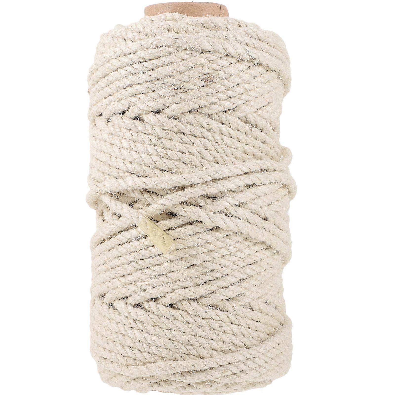 Cat Tree Sisal Rope for Scratching Post 1 Roll Durable Cat Accessory