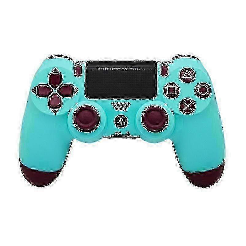 Same style ps4 game controller, wireless bluetooth controller steam computer double game controller PS4 vibration Berry Blue 2025