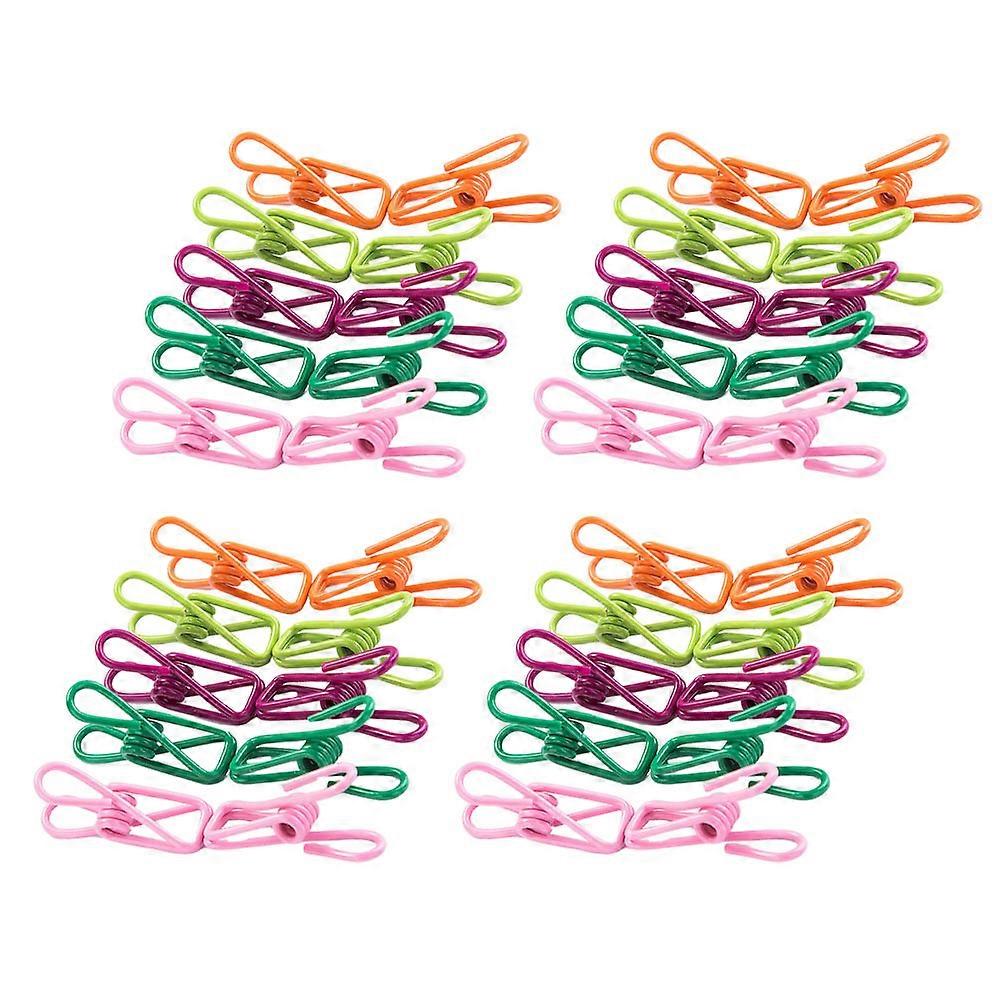 Photo Clip Practical Fixing Clamp for Clothes Drying 50Pcs Set