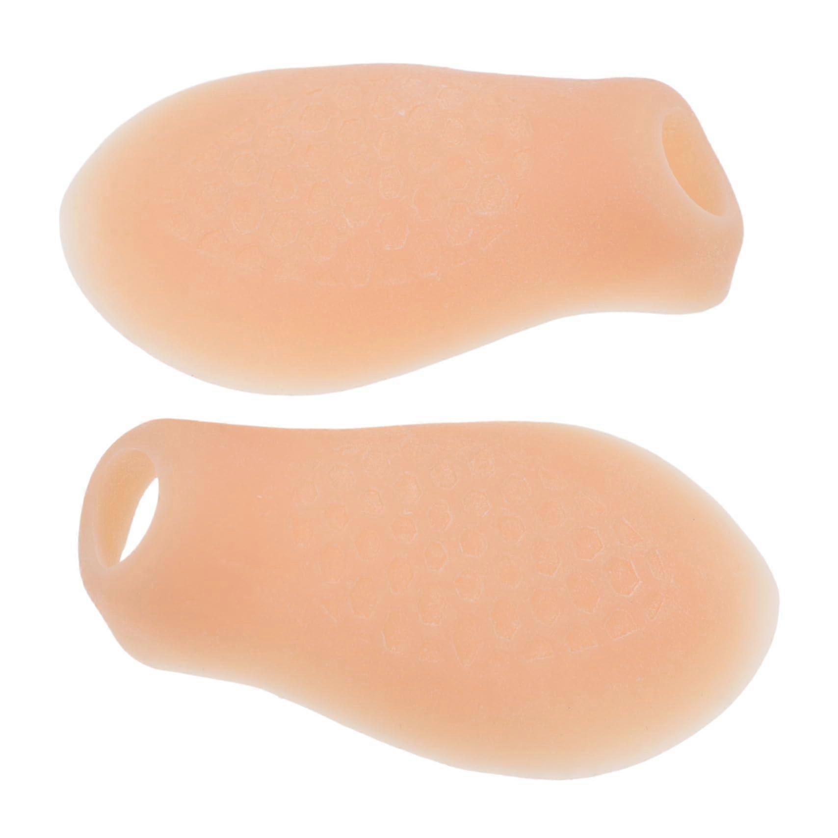 Gel Toe Separator and Bunion Protector Set, Soft Adjustable Gel Spreader for Pain Relief
