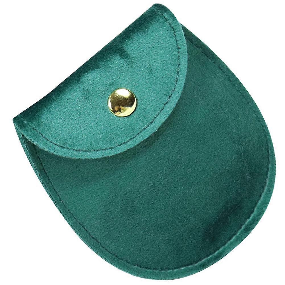 Dark Jewelry Bag for Pet Use Simple Design with Snap Button 4.5 x 3.5 Inches