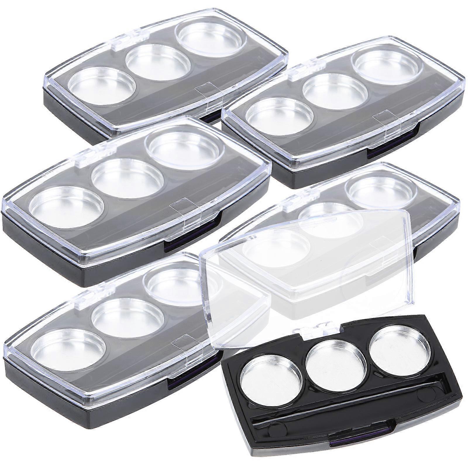 Eyeshadow Tray Empty Makeup Pallet for Storage Use 10Pcs Aluminum Pan Box