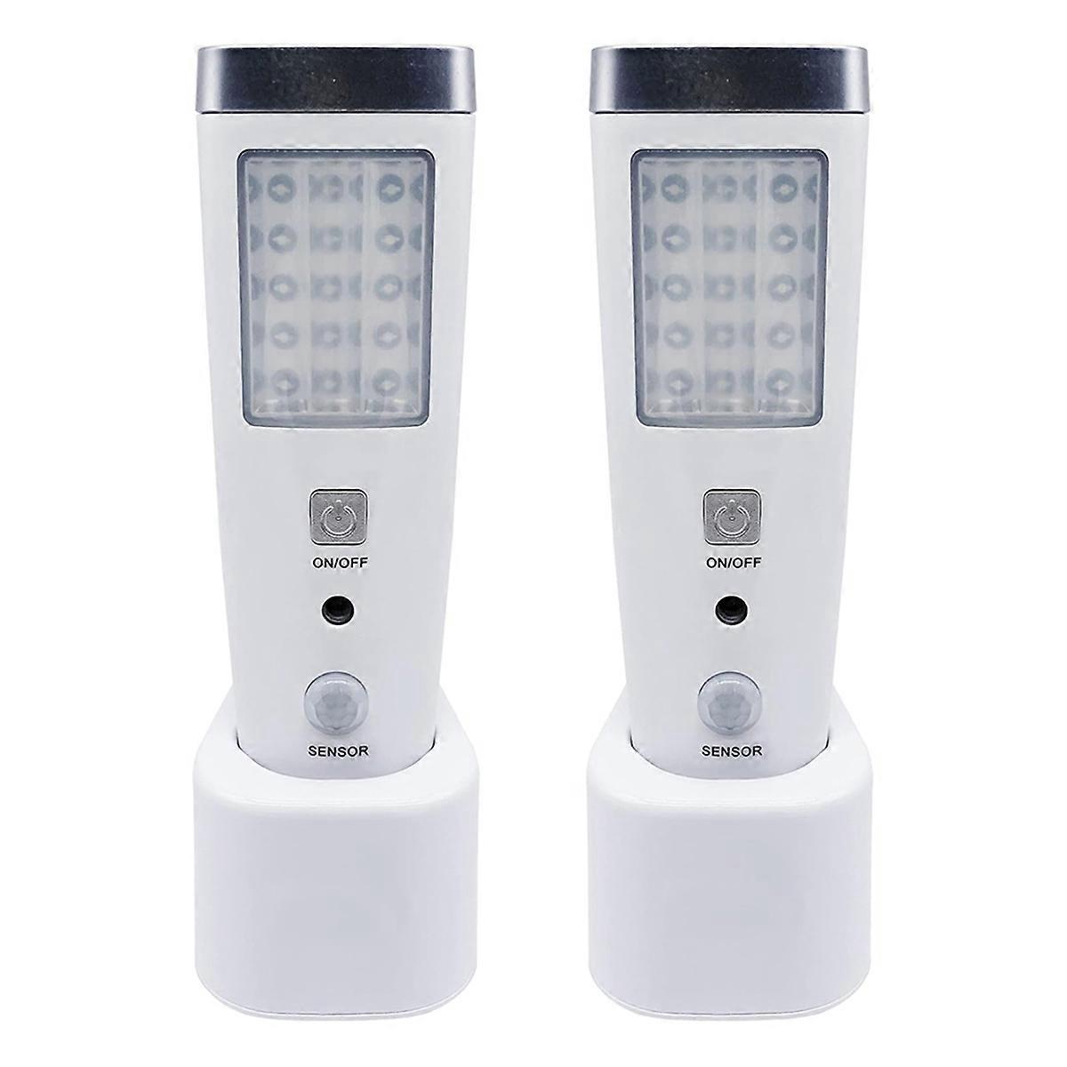 4 in 1 Motion Sensor Wall Light, Power Off LED Flashlight EU Plug