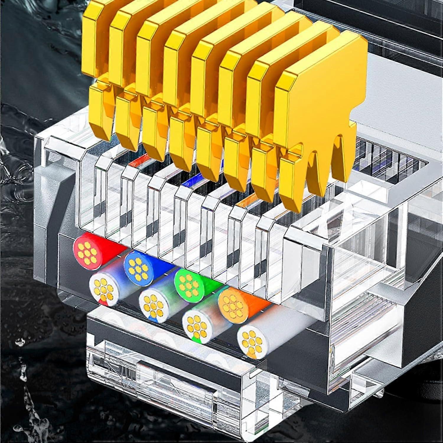 Cat6 Ethernet Cable Shielded RJ45  Speed LAN for Gaming, Streaming, Modem and Router